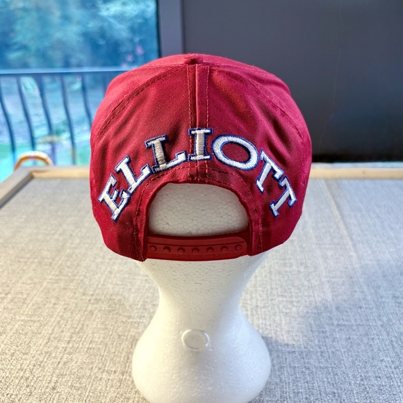 Vintage Bill Elliott #11 NASCAR Hat Red Snapback Racing Cap One Size💛 - Picture 5 of 10